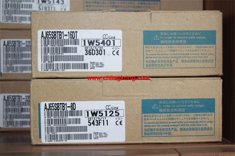 三菱DC輸入/晶體管輸出模塊AJ65SBTB1-16DT